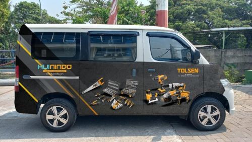 Jasa Pasang Stiker Branding Mobil Murah Di Denpasar