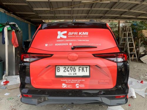 Jasa Pasang Stiker Branding Mobil Profesional Di Jakarta Timur